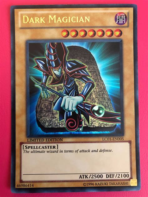 black and white dark magician|original dark magician card.